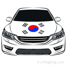 Bandiera della Corea del Sud Bandiera del cofano dell&#39;auto 100*150 cm Bandiera della Corea del Sud del cofano